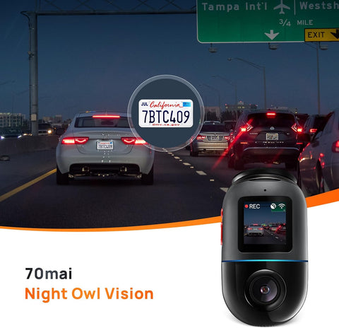 70mai Omni 360° Dashcam with AI and GPS