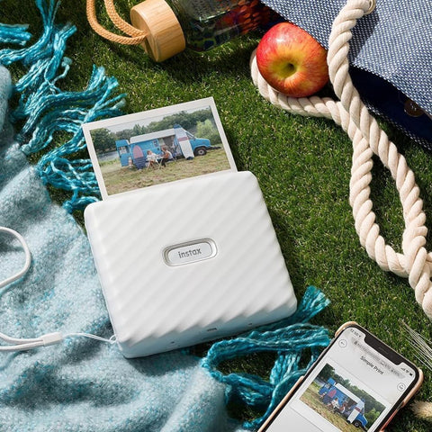 Fujifilm Instax Link Wide Smartphone Printer (Ash White)