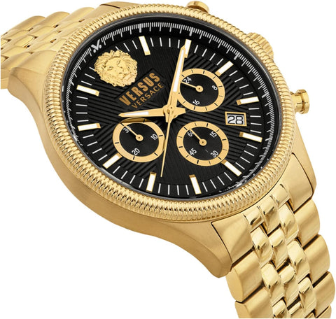 Versus Versace Colonne Chrono Collection Luxury Mens Watch Timepiece