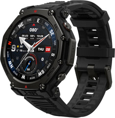 Amazfit T-Rex 3 Pro Outdoor Smartwatch 48 mm Sapphire AMOLED Display, Titanium Bezel, Dual Band GPS, Offline Maps, 25 Day Battery, Integrated Torch, 10 ATM, 180+ Sports Modes for Android & iPhone