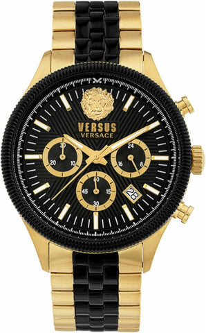 Versus Versace Colonne Chrono Collection Luxury Mens Watch Timepiece