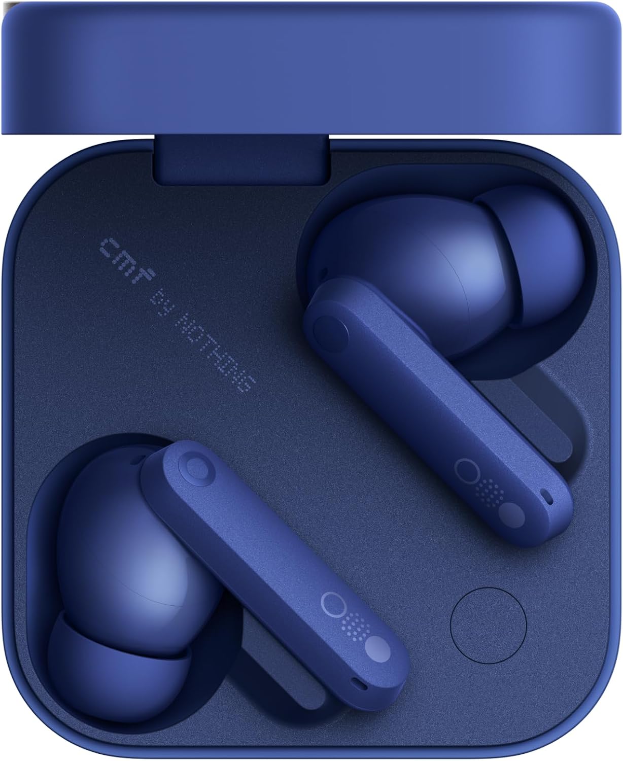 CMF by Nothing Buds Pro 2 Bluetooth Earbuds, ChatGPT Integrated, TWS with Clear Voice Technology 2.0, 50 dB Smart ANC, Up to 11 hrs Battery, Spatial Audio Effect, IP55, Blue, Middle East Version