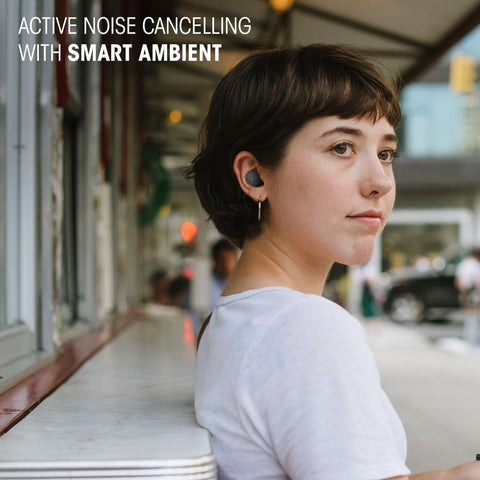 JBL Wave Buds 2 True Wireless Noise Cancellling Earbuds, Pure Bass Sound, Bluetooth 5.3, LE Audio, Smart Ambient, 4-Mic Technology, 40H Battery, Water and Dust Resistant - JBLWBUDS2BLK, Black