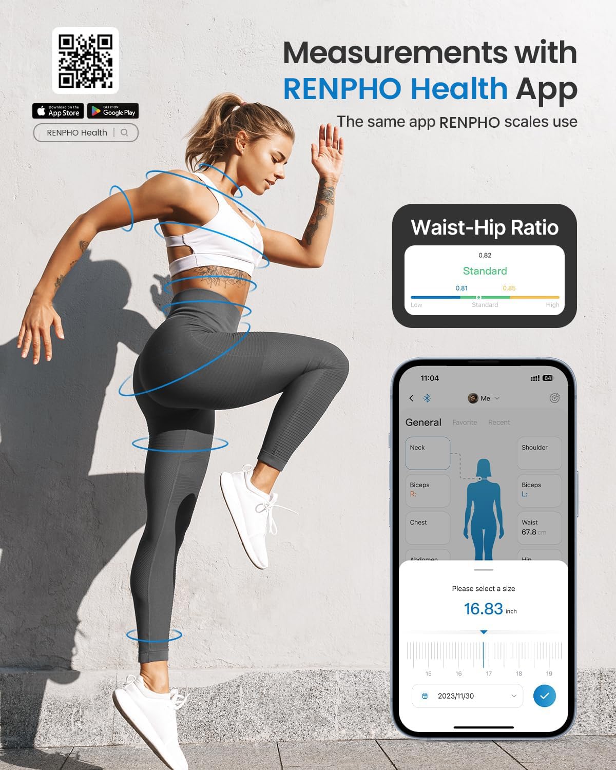 RENPHO Smart Body Tape with App