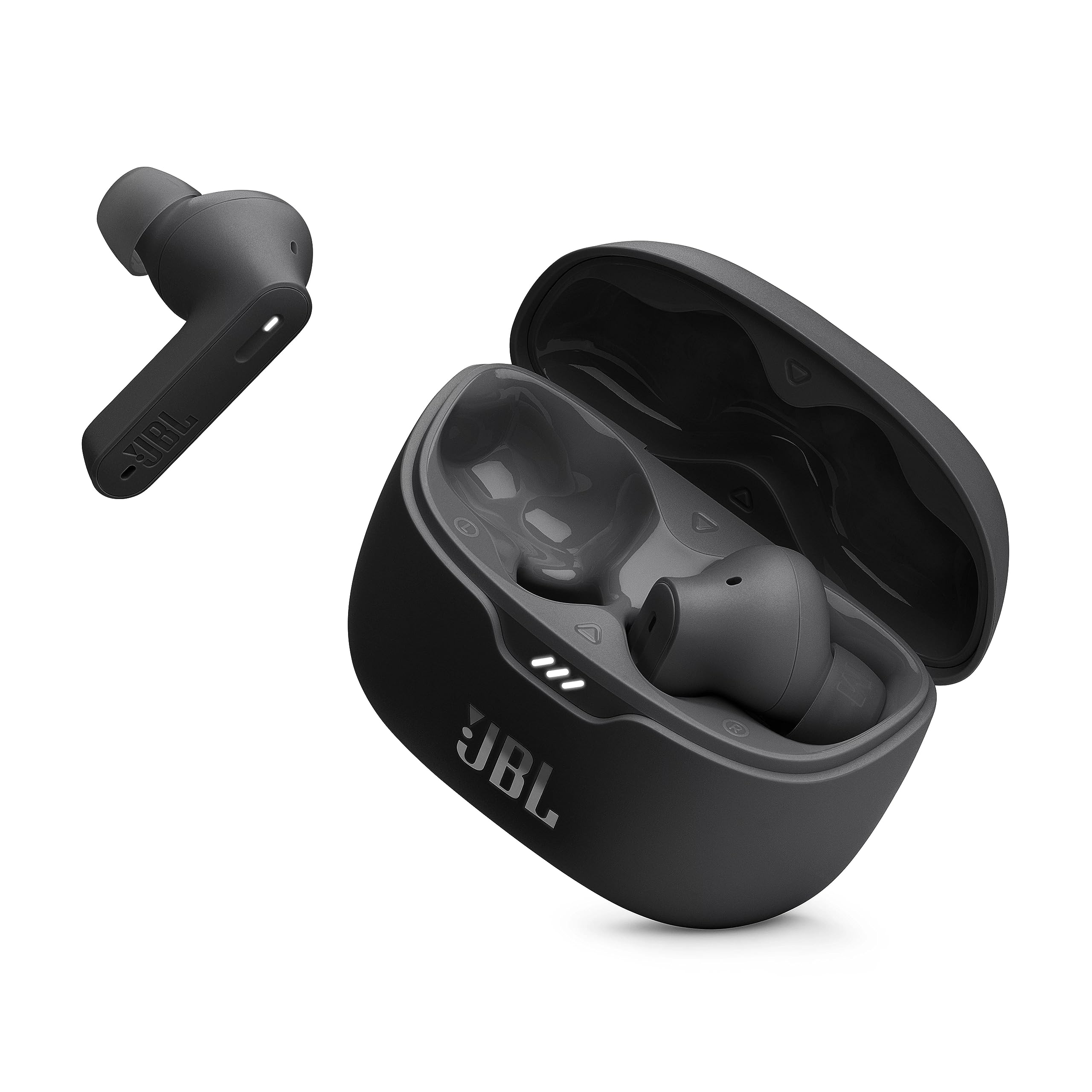 JBL Tune Beam 2 True Wireless Adaptive Noise Cancelling with Smart Ambient Earbuds, Personi-Fi 3.0, Multi-point connection, 6-Mics Technology, 48H Battery, Water and Dust Resistant - JBLTBEAM2BLK