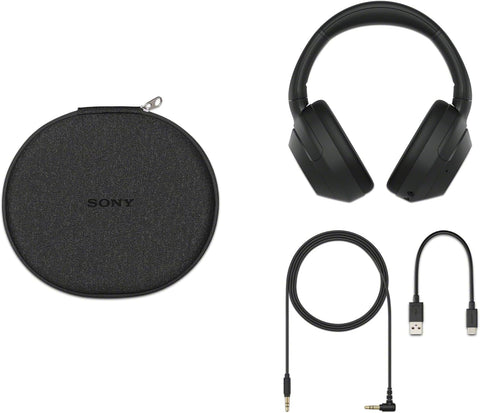Sony ULT WEAR Wireless Noise Cancelling Headphones, Ultimate Deep Bass, 30 hours battery life, Clearer hands-free calling, Multipoint Connection, WH-ULT900N, Black, UAE Version - 1-Year warranty