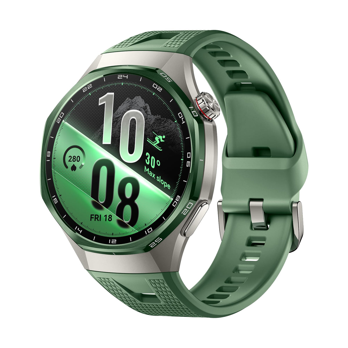 HUAWEI WATCH GT7 Pro 46mm Smart Watch, Upto 21 Days of Battery, iOS-Android Compatible, ECG, Heart Rate, 100+ Sports Modes, Titanium Alloy Case, EasyCross Strap, Yellow+FOC, HuaweiCare+ (AZ Exclusive)