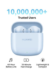 HUAWEI FreeBuds SE 2 In-ear Earphones, True Wireless Earbuds, 40-Hour Battery Life, IP54 Water and Dust Proof, Compact and Comfortable, Isle Blue | Best Price UAE | Dubai, Abu Dhabi
