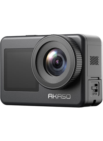 Akaso AKASO Brave 7 Action Camera 4K60FPS 20MP with 256GB U3 MicroSDXC Memory Card, Waterproof Camera with Touch Screen IPX8 33FT EIS 2.0 Upgraded Version | Best Price UAE | Dubai, Abu Dhabi