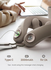 RENPHO RENPHO Neck Massager with Heat [2025 Upgraded], 6D Cordless Neck Massager for Pain Relief Deep Tissue, Kneading Neck Massage, Portable Heated Neck Massager, Gifts for Women Men Mom Dad | Best Price UAE | Dubai, Abu Dhabi