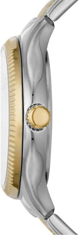 FOSSIL,WATCH,BQ3762,WOMEN,SILVER/GOLD,36MM,STAINLESS STEEL