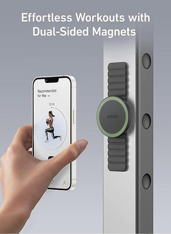 Anker Anker Magnetic Phone Grip MagGo Sweat Resistant 620 Magnetic Grip And Adjustable Strap A25A1H11 Black | Best Price UAE | Dubai, Abu Dhabi