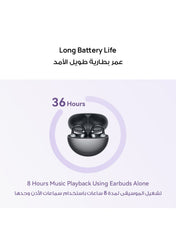 HUAWEI FreeClip Wireless Earphones, Bluetooth Earbuds, Futuristic Aesthetic Design, Feather-Like Wearing, Open-Ear Listening, Long Battery Life, iOS And Android Black | Best Price UAE | Dubai, Abu Dhabi
