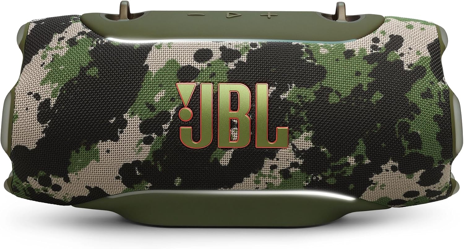 JBL Xtreme 5 Portable Bluetooth Speaker with AI Sound Boost, 28 Hours Playtime, IP68 Waterproof & Dustproof, Ambient Lighting, Built-in Powerbank, Auracast Multi-Speaker Pairing, USB-C Lossless Audio