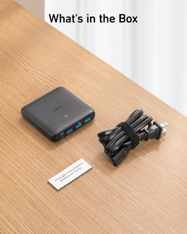 Anker USB C Charger, 65W 4 Port PIQ 3.0&GaN Fast Charger Adapter, PowerPort Atom III Slim Wall Charger with a 45W Power Delivery Port, for MacBook, USB C Laptops, iPad Pro, iPhone, Galaxy, and More