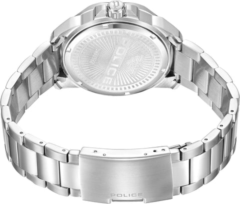 Police Thornton Gents Analog Watch With Stainless Steel Bracelet