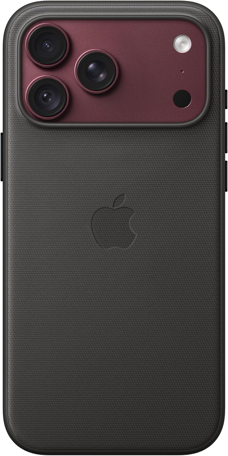Apple iPhone 18 Pro Max TechWoven Case with MagSafe – Black ​​​​​​​