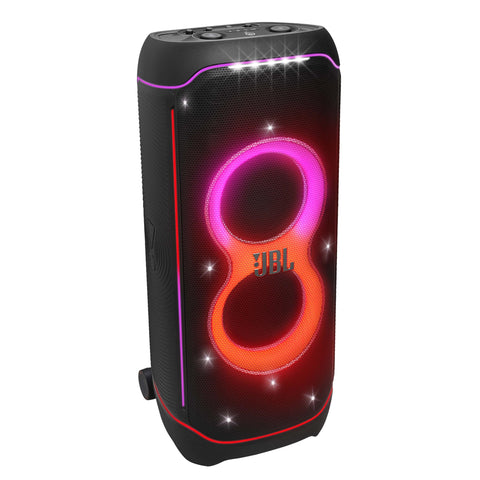 JBL Party Box Club 120 | Powerful Sound & Lightshow | Up to 12 Hours Playtime | AI Sound Boost | Multi-speaker connection by Auracast | Dual Mic & Guitar Inputs | JBLPBCLUB120UK, Black