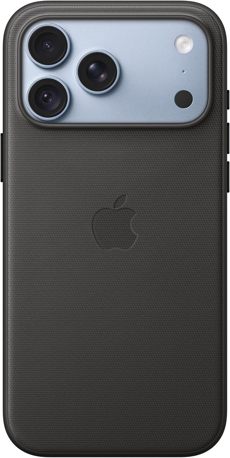 Apple iPhone 18 Pro Max TechWoven Case with MagSafe – Black ​​​​​​​