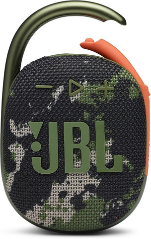 JBL Clip 4 Portable Bluetooth Speaker, 10H Battery, White, JBLCLIP4WHT