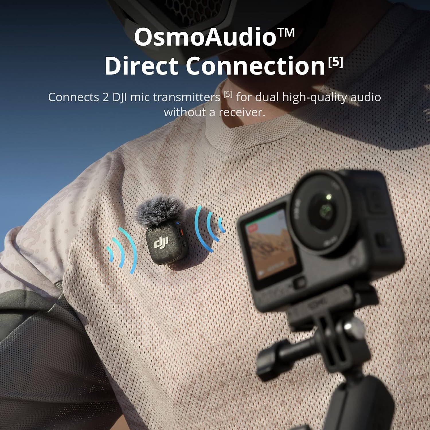 DJI Osmo Action 6 Adventure Combo, Action Camera With 1/1.1″ Square Sensor, Variable Aperture of f/2.0–f/4.0, Extended Battery Life With 3 Batteries, Action Camera 4K for Long Outdoor Filming