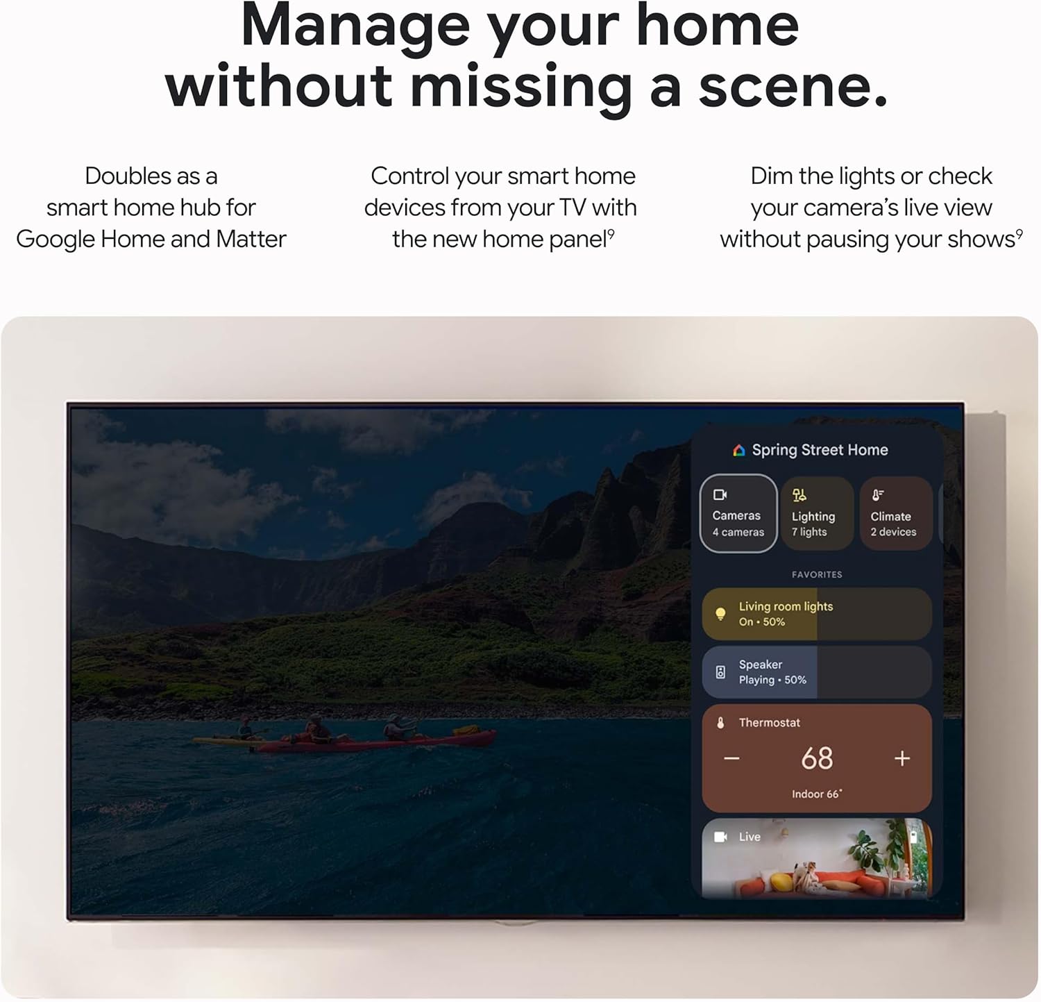 Google TV Streamer 4K - Fast Streaming Entertainment With Voice Search Remote - Watch Movies, Shows, Live TV, and Netflix in 4K HDR - Smart Home Control - 32 GB Storage - Porcelain