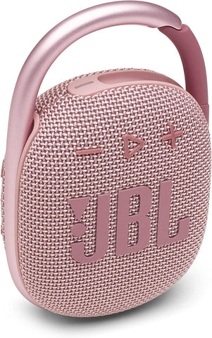 JBL Clip 4 Portable Bluetooth Speaker, 10H Battery, White, JBLCLIP4WHT