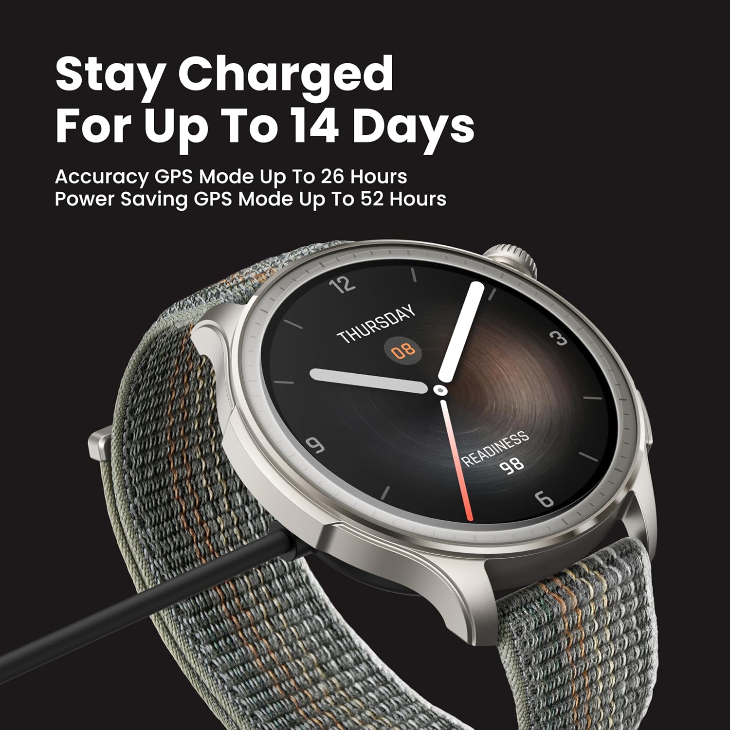 Amazfit Balance Smart Watch, AI Fitness Coach, Sleep & Health Tracker with Body Composition, GPS, Alexa Built-in, Bluetooth Calls, 14-Day Battery, 1.5" AMOLED Display, for Android/iPhone, Grey