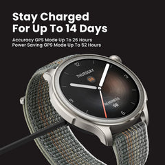 Amazfit Balance Smart Watch, AI Fitness Coach, Sleep & Health Tracker with Body Composition, GPS, Alexa Built-in, Bluetooth Calls, 14-Day Battery, 1.5" AMOLED Display, for Android/iPhone, Grey