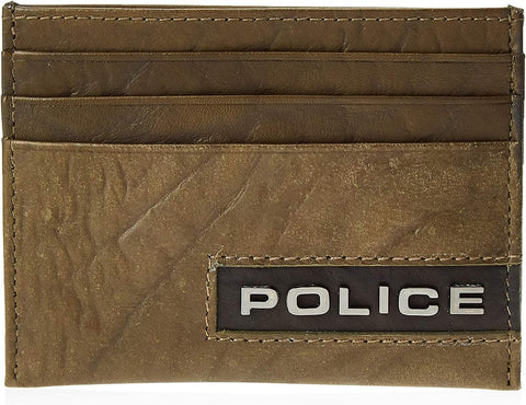 Police Ltr Card Case Dark Brown Droid, Dark Brown (4895148689172)