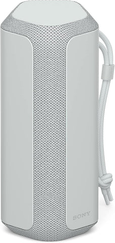 Sony SRS XE200 X Series Wireless Ultra Portable Bluetooth Speaker, IP67 Waterproof, Dustproof and Shockproof with 16 Hour Battery and Easy to Carry Strap, Light Gray New, SRSXE200/H