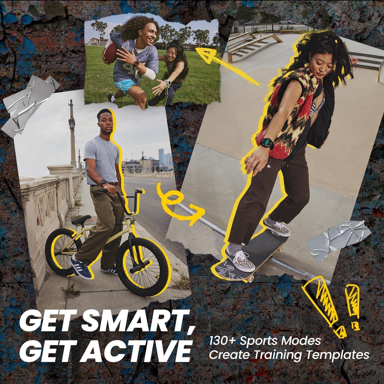 Amazfit Active Edge, Fashion Smart Watch, GPS, Artificial Intelligence Coach
