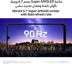 Samsung Galaxy A17 LTE, Android Smartphone, 128GB Storage, 4GB RAM, Black, 6x OS Upgrades, Large Display, 50MP OIS Camera (UAE Version)