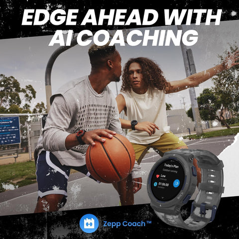 Amazfit Active Edge, Fashion Smart Watch, GPS, Artificial Intelligence Coach