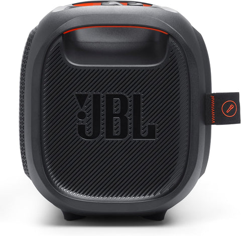 JBL Partybox Ultimate Massive party speaker with powerful sound, multi-dimensional lightshow, and splashproof design.