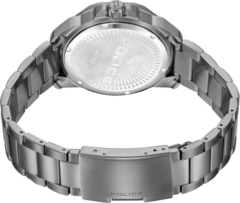 Police Thornton Gents Analog Watch With Stainless Steel Bracelet