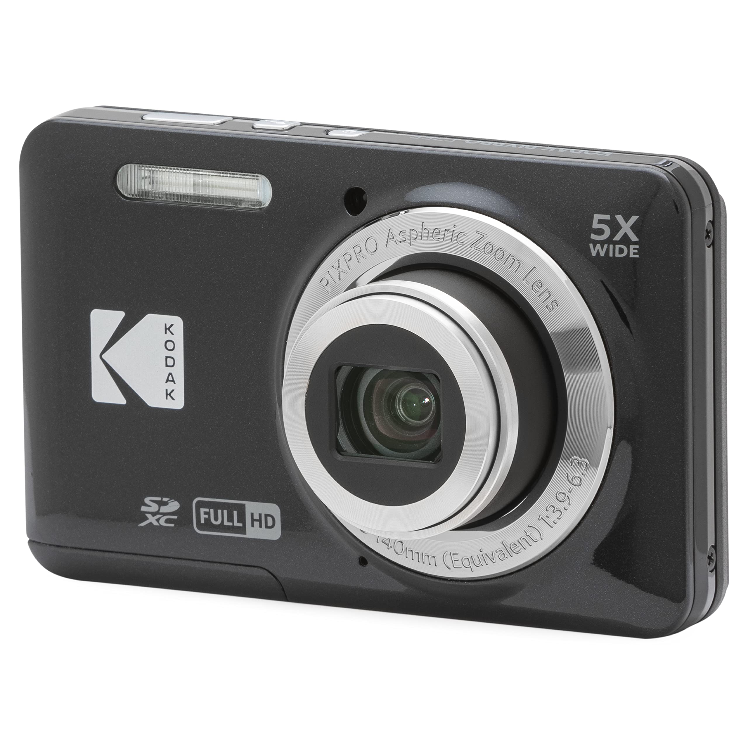 KODAK Compact Cameras - FZ55 BL - 5x CMOS - Li-ion Battery