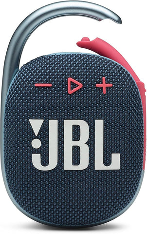 JBL Clip 4 Portable Bluetooth Speaker, 10H Battery, White, JBLCLIP4WHT