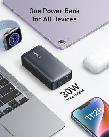 Anker PowerCore Compact, Powerful, and 30W PD Power Bank