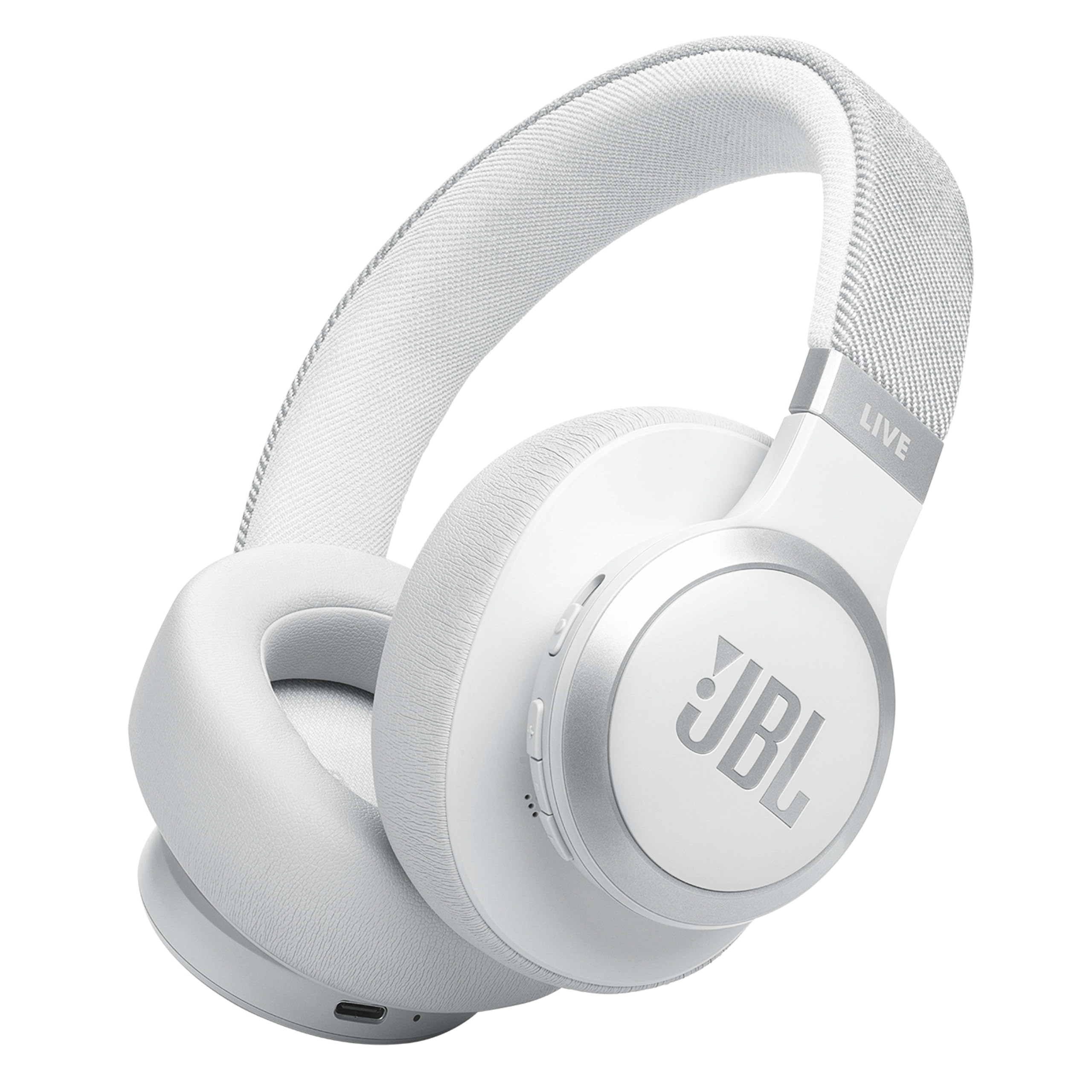 JBL Tune 520BT Wireless On-Ear Headphones, Pure Bass Sound, 57H Battery with Speed Charge, Hands-Free Call + Voice Aware, Multi-Point Connection, Lightweight and Foldable - Black, JBLT520BTBLKEU