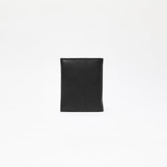 Tri-Fold Organised Wallet Flat Nappa Genuine and Smooth Leather Upper IM2021XDA0005-001-Black