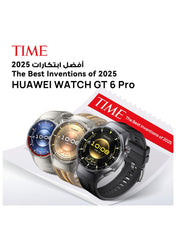 HUAWEI WATCH GT 6 Pro 46mm Smart Watch, 1.47-Inch Display, up to 21 days battery life, Compatible with iOS & Android, ECG Analysis, Health Monitor, Brown | Best Price UAE | Dubai, Abu Dhabi
