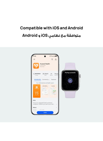 Watch FIT4 Smart Watch, 1.82” Display, 100+ Sports modes, Fitness and Sleep Tracker, Heart Rate Monitor, Emotional Wellbeing Assistant, up to 10-Day Battery Life, iOS & Android Black
