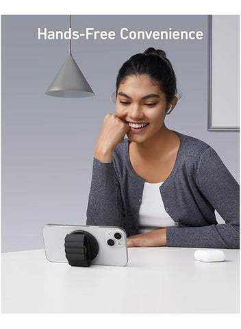 Anker Anker Magnetic Phone Grip MagGo Sweat Resistant 620 Magnetic Grip And Adjustable Strap A25A1H11 Black | Best Price UAE | Dubai, Abu Dhabi