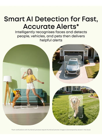 eufy Security eufyCam C35, Wireless Security Camera, Outdoor and Indoor, Magnetic Mount, Colour Night Vision, Subscription-Free On-Device Storage, IP67, Supports Solar Panel, White