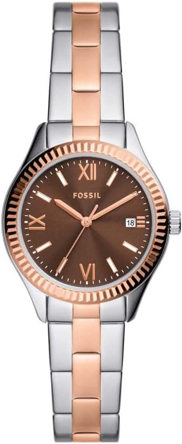 Fossil BQ3825 Ladies Rye Watch, Brown,