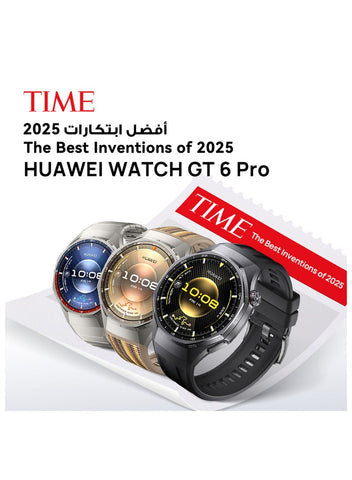 WATCH GT 6 Pro 46mm Smart Watch, 1.47-Inch Display, up to 21 days battery life, Compatible with iOS & Android, ECG Analysis, Health Monitor, Titanium