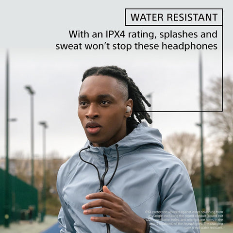 Sony WF-1000XM5 The Best Truly Wireless Noise Cancelling Earbuds, Hi-Res Audio, 24 hours battery life, Multipoint Connection, IPX4 Water Resistance, Black, UAE Version - 1-Year warranty