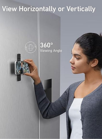 Anker Anker Magnetic Phone Grip MagGo Sweat Resistant 620 Magnetic Grip And Adjustable Strap A25A1H11 Black | Best Price UAE | Dubai, Abu Dhabi