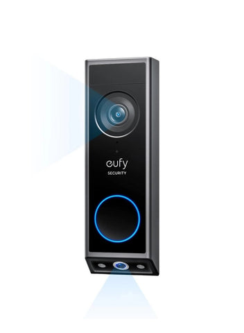 eufy eufy Security Video Doorbell Camera Wireless C30, Live Video Call, 2K FHD, Battery Powered, 16:9 Wide View, Easy Installation, Human and Motion Detection, HomeBase S380 Compatible, No Monthly Fee | Best Price UAE | Dubai, Abu Dhabi